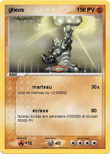 Pokemon gheos