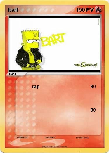 Pokemon bart 