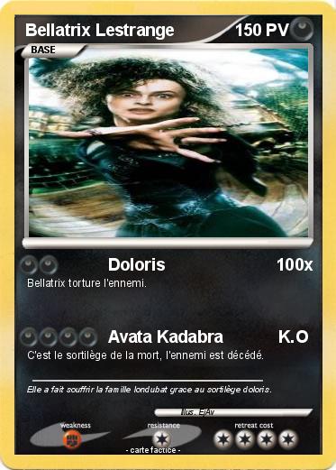 Pokemon Bellatrix Lestrange