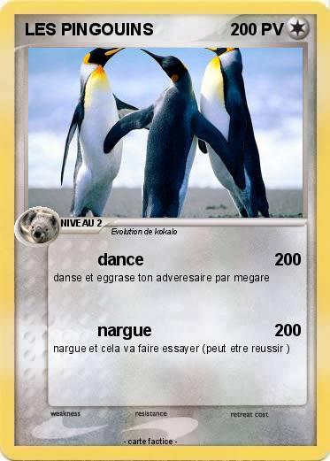 Pokemon LES PINGOUINS