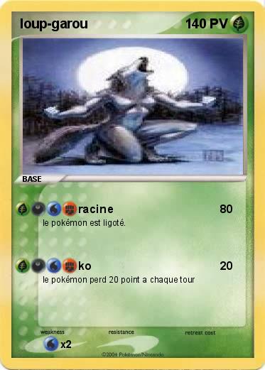 Pokemon loup-garou