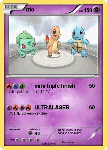 Pokemon trio
