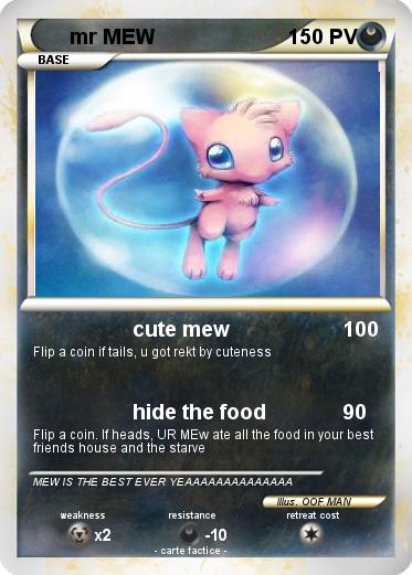 Pokemon mr MEW