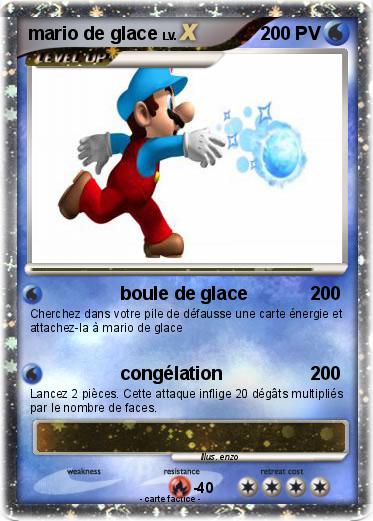 Pokemon mario de glace