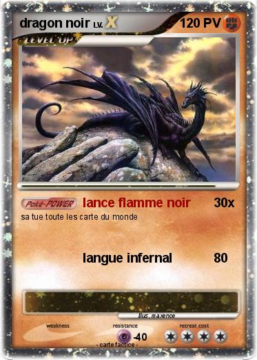 Pokemon dragon noir