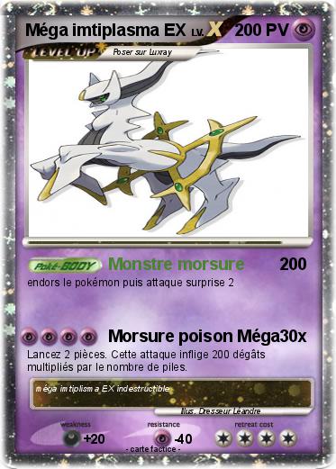 Pokemon Méga imtiplasma EX