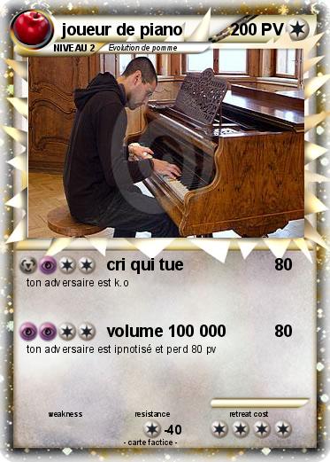 Pokemon joueur de piano