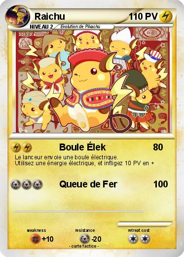Pokemon Raichu