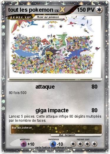 Pokemon tout les pokemon