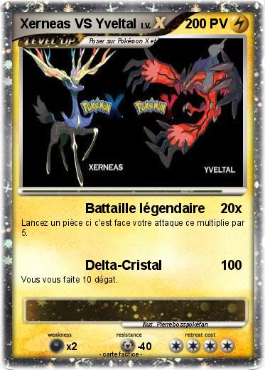 Pokemon Xerneas VS Yveltal