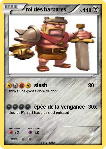 Pokemon roi des barbares
