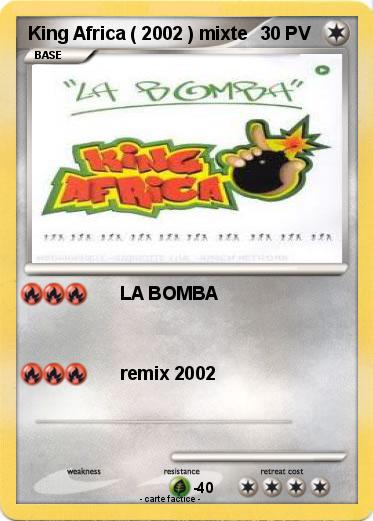 Pokemon King Africa ( 2002 ) mixte