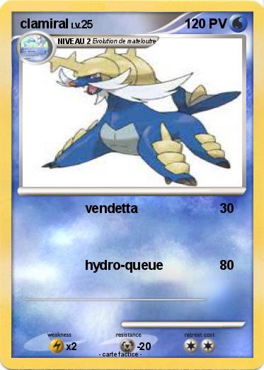 Pokemon clamiral