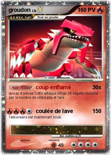 Pokemon groudon
