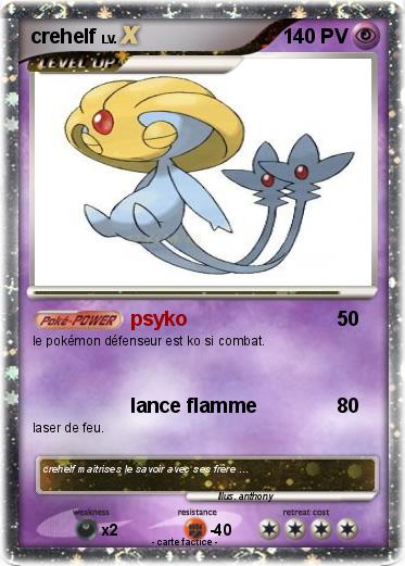 Pokemon crehelf