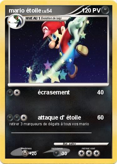 Pokemon mario étoile