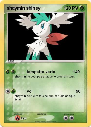 Pokemon shaymin shiney