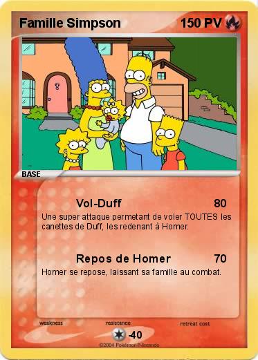 Pokemon Famille Simpson