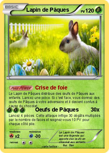 Pokemon Lapin de Pâques