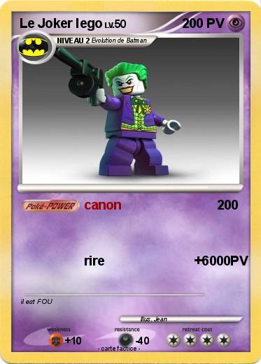 Pokemon Le Joker lego
