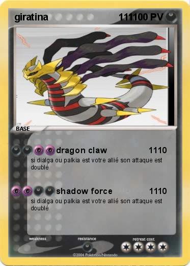 Pokemon giratina                           111 