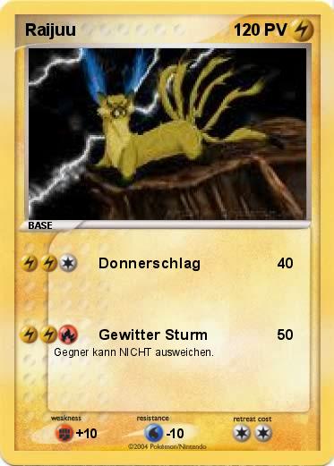 Pokemon Raijuu