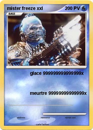 Pokemon mister freeze xxl