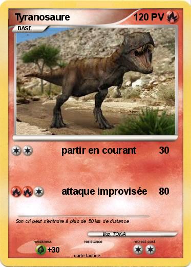 Pokemon Tyranosaure