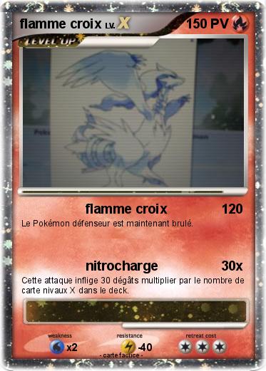 Pokemon flamme croix