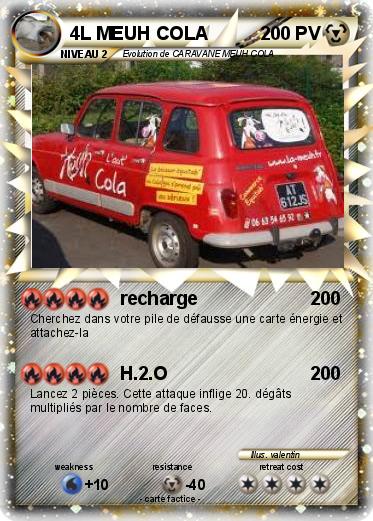 Pokemon 4L MEUH COLA