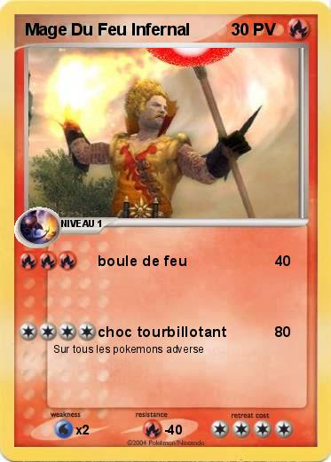 Pokemon Mage Du Feu Infernal