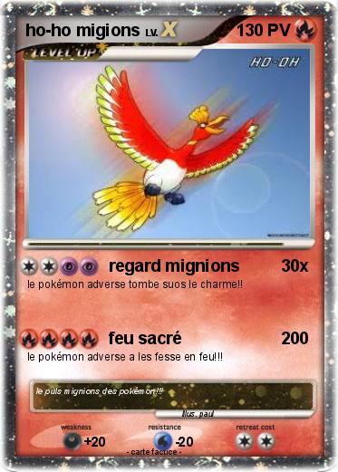 Pokemon ho-ho migions