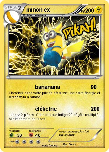 Pokemon minon ex