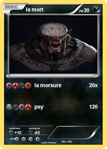 Pokemon la mort