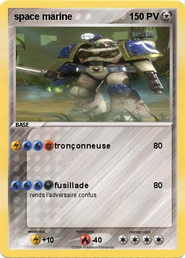Pokemon space marine