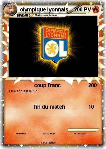 Pokemon olympique lyonnais