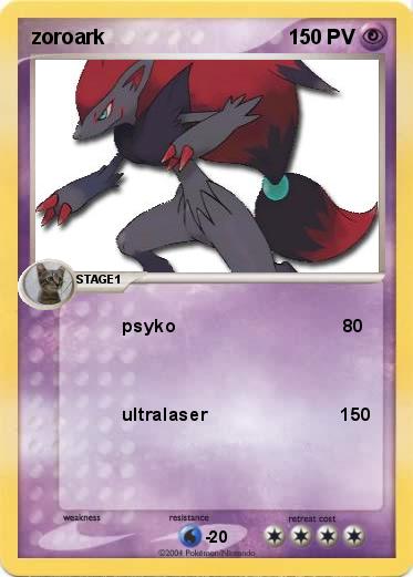 Pokemon zoroark 