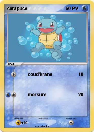 Pokemon carapuce