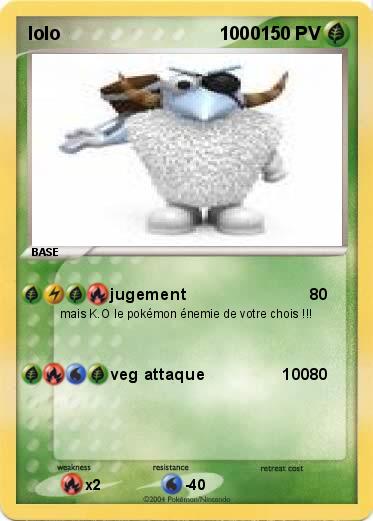 Pokemon lolo                               1000