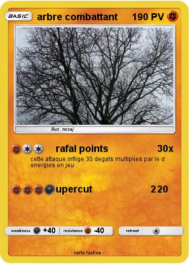 Pokemon arbre combattant