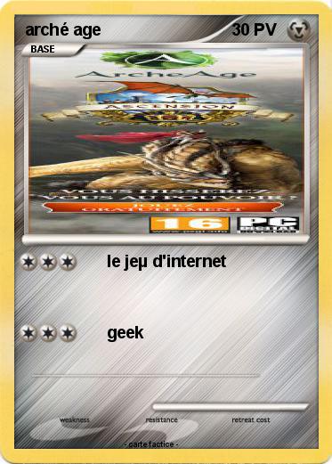 Pokemon arché age