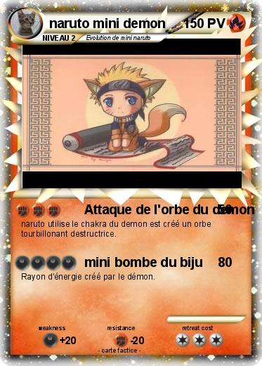 Pokemon naruto mini demon