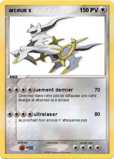 Pokemon arceus x