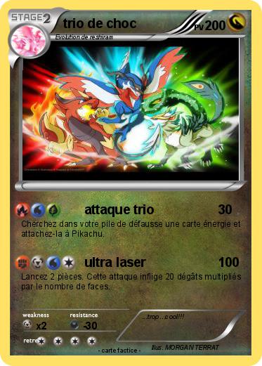 Pokemon trio de choc