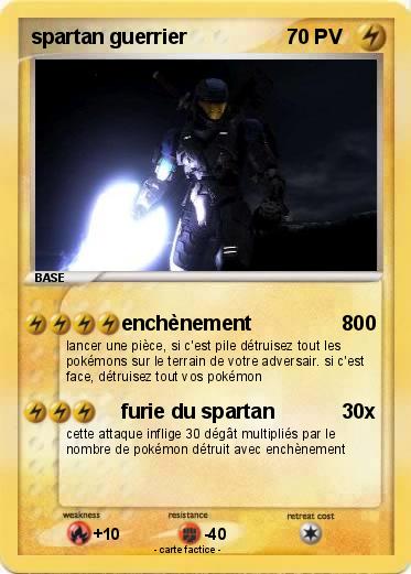 Pokemon spartan guerrier