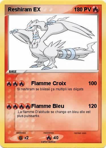 Pokemon Reshiram EX