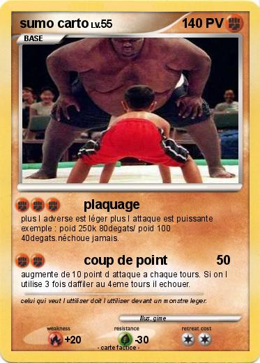 Pokemon sumo carto