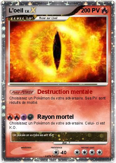 Pokemon L'oeil