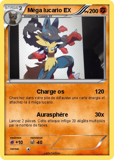 Pokemon Méga lucario EX