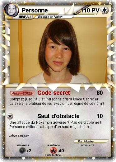 Pokemon Personne